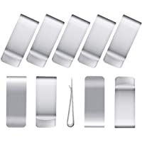 10 Unids Delgado Clip de Dinero de Metal Hombres Clip de Dinero Billetera para Bill Clips Tarjetas Titular de Dinero…